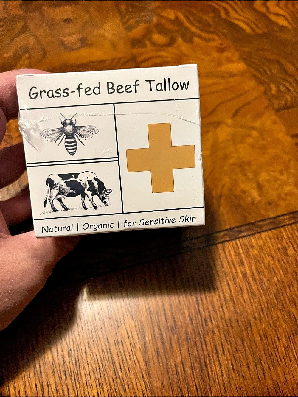 Oulekie Beef Tallow for Skin Honey Flavor Balm